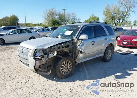 2010 Mercury Mariner Premier из США, поврежденный, VIN 4M2CN9HG2AKJ22301
